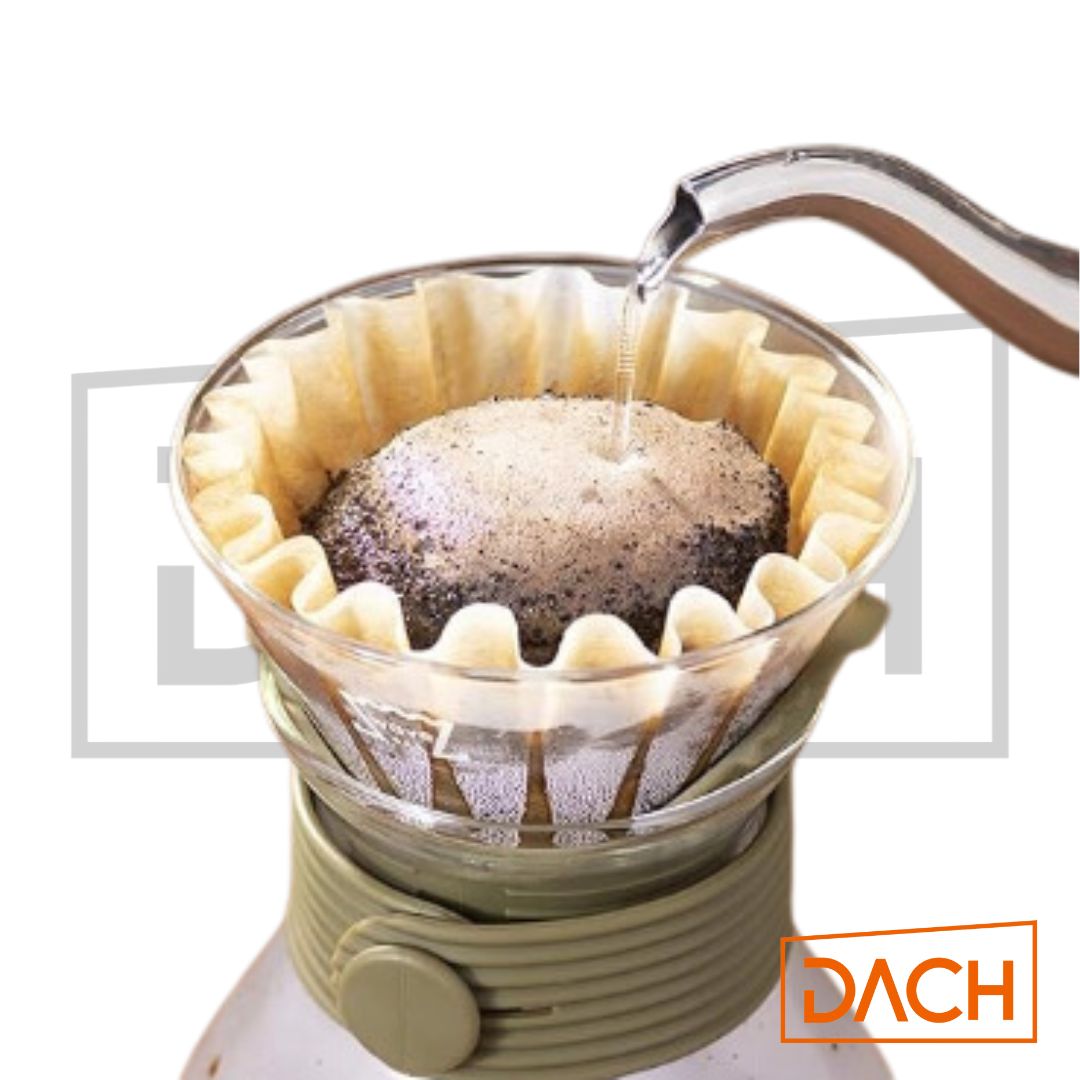 Caffettiera Kalita Wave Style – Pour Over In Vetro Per 2-4 Persone, 600 Ml, Gocciolatore E Caraffa, Import Giappone (Modello 35159)